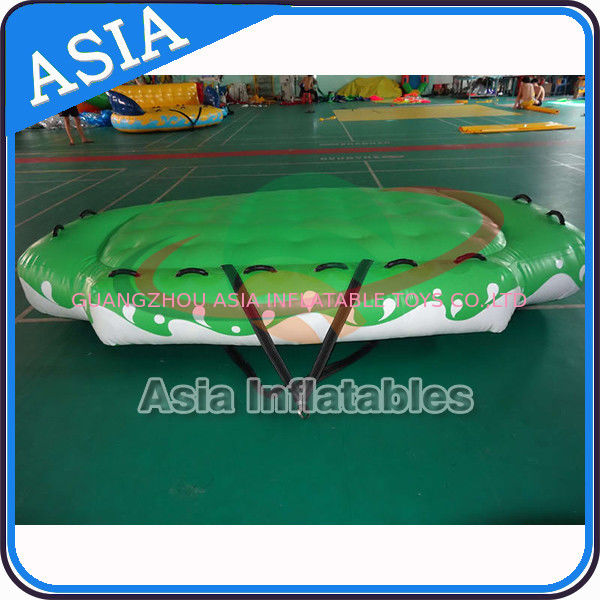 3.3m X 2.1m Digital Printing UFO Inflatable Water Boat Customized Color